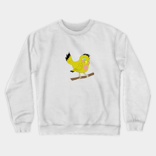 Little bird Crewneck Sweatshirt by Alekvik